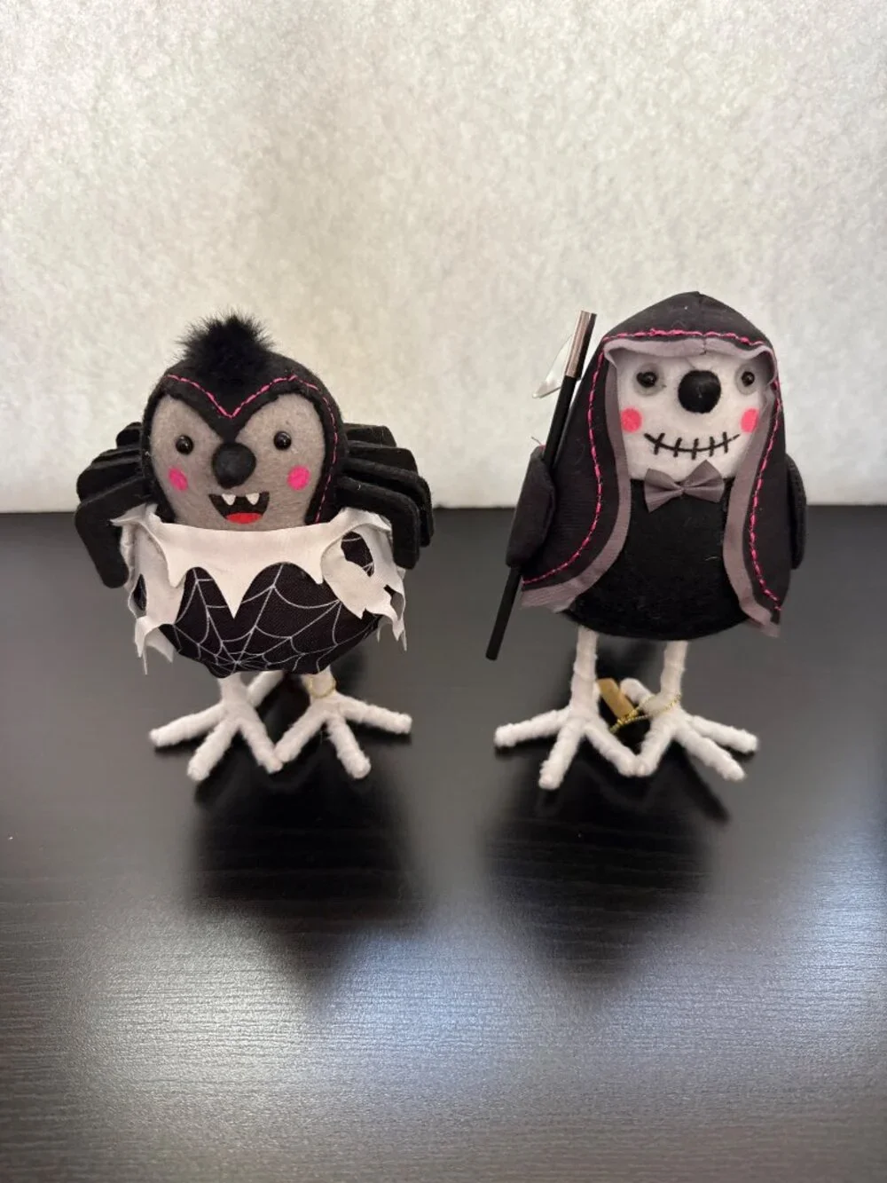 Hyde and Eek Halloween Bird 2024 Set of 6 Featherly Friends Target